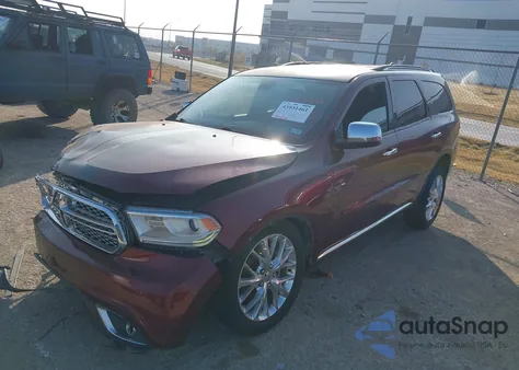 2017 Dodge Durango Sxt Rwd from USA, damaged, VIN 1C4RDHAGXHC600458